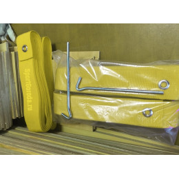 Разметка площадки для бадминтона 13.4х6.1м - жёлтый (ленты)