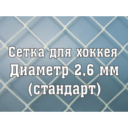 Сетка для хоккея, стандартная d=2,6