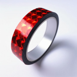 Обмотка для обруча красная 12мм 10м