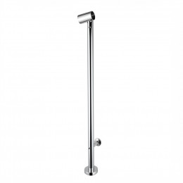 Стойка хореографического станка одноуровневая (нержавеющая сталь, №20/1)