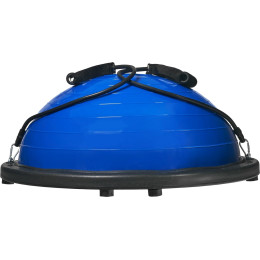 Полусфера BOSU гимнастическая, 58см., (фиолет) в комплекте с эспандером и насосом (B31658) BOSU044-17