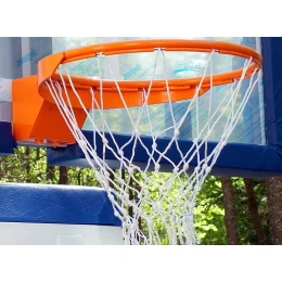 Кольцо баскетбольное амортизационное (травмобезопасное трубчатое крепление сетки)