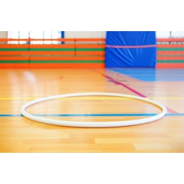 Обруч гимнастический 60см белый