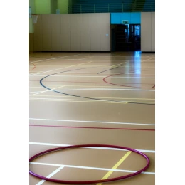 Обруч гимнастический стальной 90см 900г