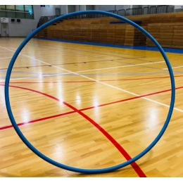 Обруч гимнастический стальной 75см 700г