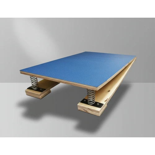 Мостик гимнастический пружинный